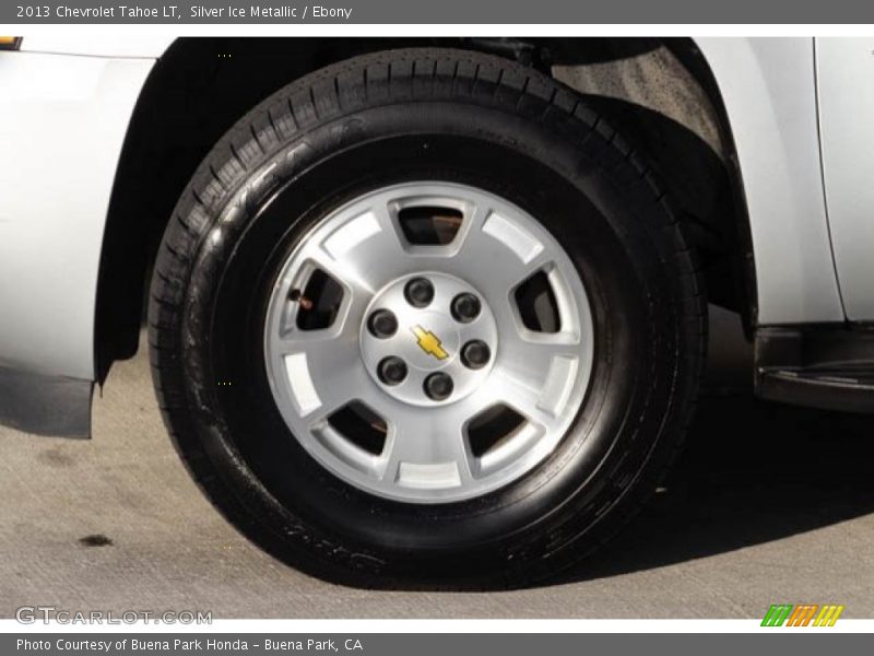 Silver Ice Metallic / Ebony 2013 Chevrolet Tahoe LT