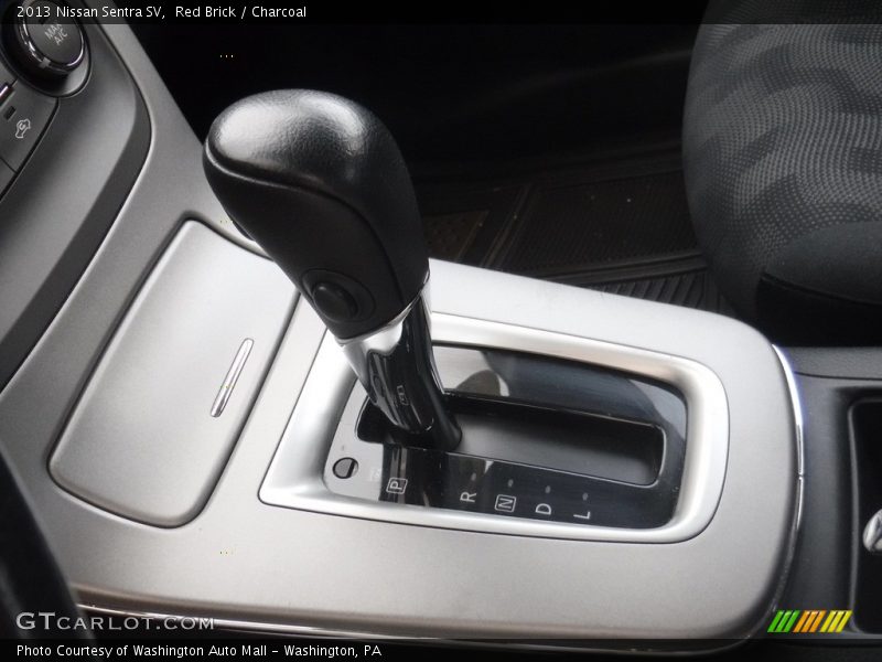 Red Brick / Charcoal 2013 Nissan Sentra SV