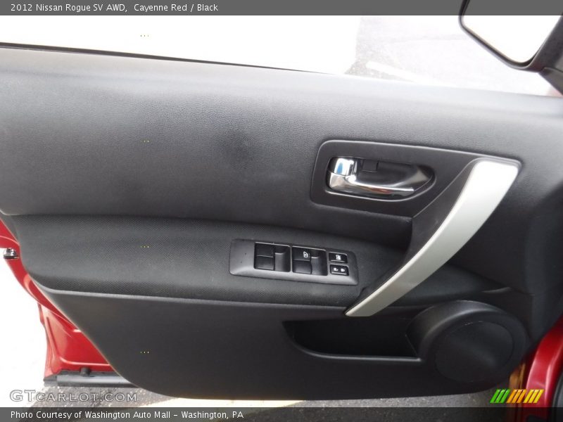Cayenne Red / Black 2012 Nissan Rogue SV AWD