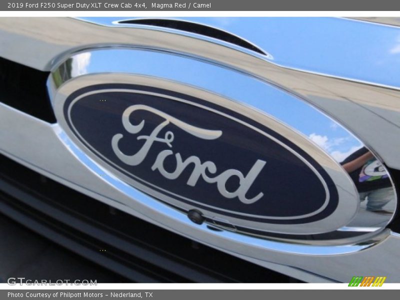 Magma Red / Camel 2019 Ford F250 Super Duty XLT Crew Cab 4x4