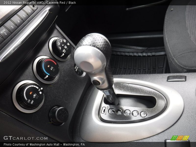 Cayenne Red / Black 2012 Nissan Rogue SV AWD