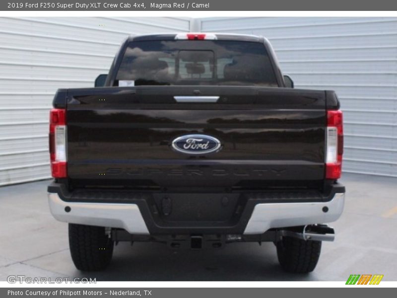 Magma Red / Camel 2019 Ford F250 Super Duty XLT Crew Cab 4x4