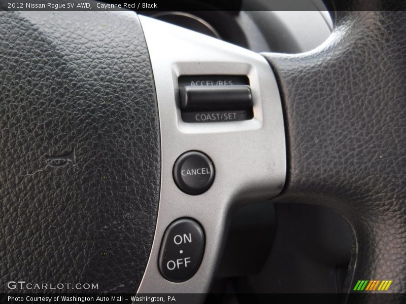 Cayenne Red / Black 2012 Nissan Rogue SV AWD