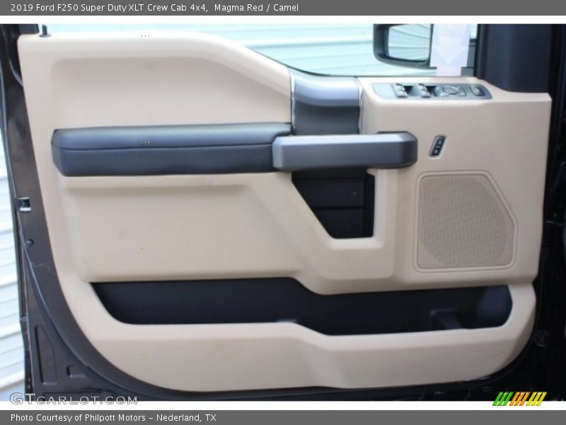 Magma Red / Camel 2019 Ford F250 Super Duty XLT Crew Cab 4x4