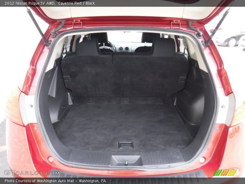 Cayenne Red / Black 2012 Nissan Rogue SV AWD