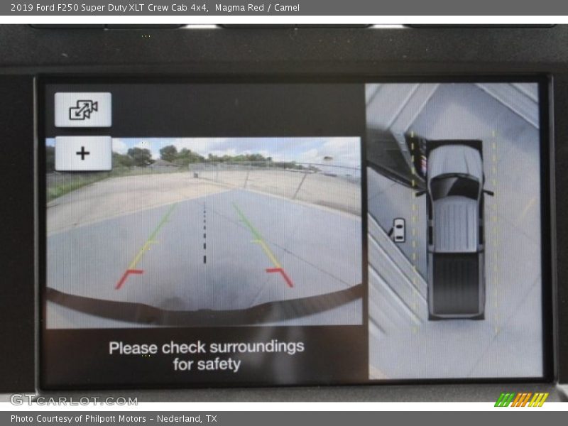 Magma Red / Camel 2019 Ford F250 Super Duty XLT Crew Cab 4x4