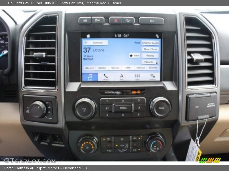 Magma Red / Camel 2019 Ford F250 Super Duty XLT Crew Cab 4x4