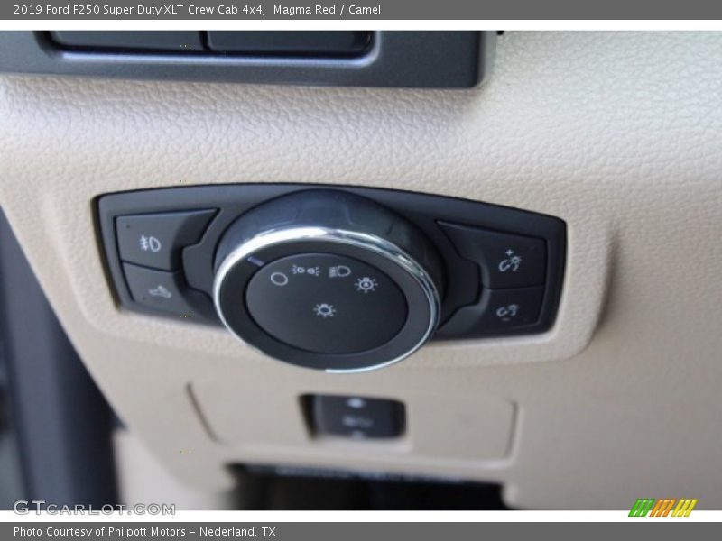 Magma Red / Camel 2019 Ford F250 Super Duty XLT Crew Cab 4x4