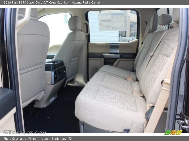 Magma Red / Camel 2019 Ford F250 Super Duty XLT Crew Cab 4x4