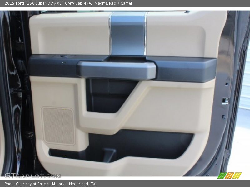 Magma Red / Camel 2019 Ford F250 Super Duty XLT Crew Cab 4x4