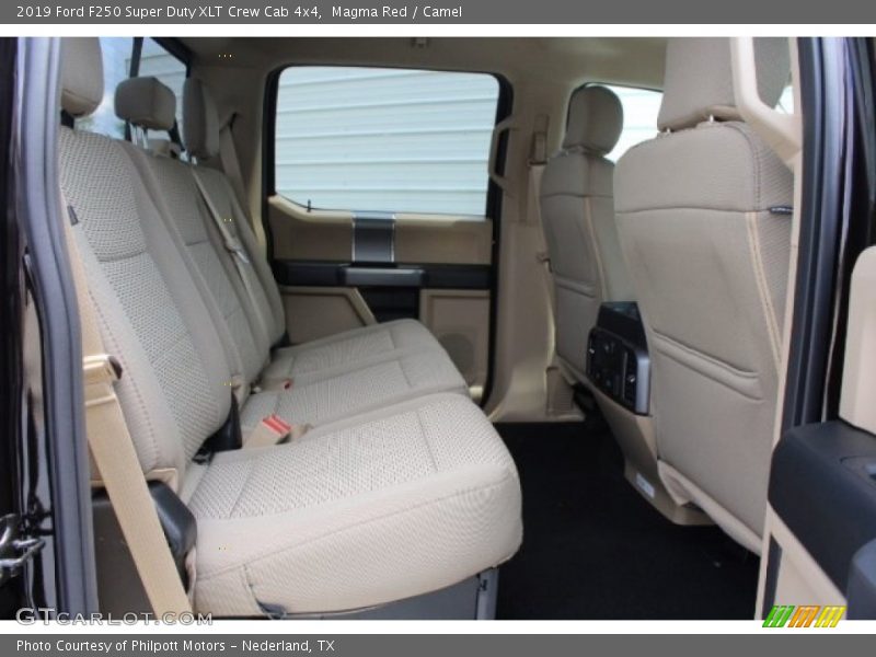 Magma Red / Camel 2019 Ford F250 Super Duty XLT Crew Cab 4x4