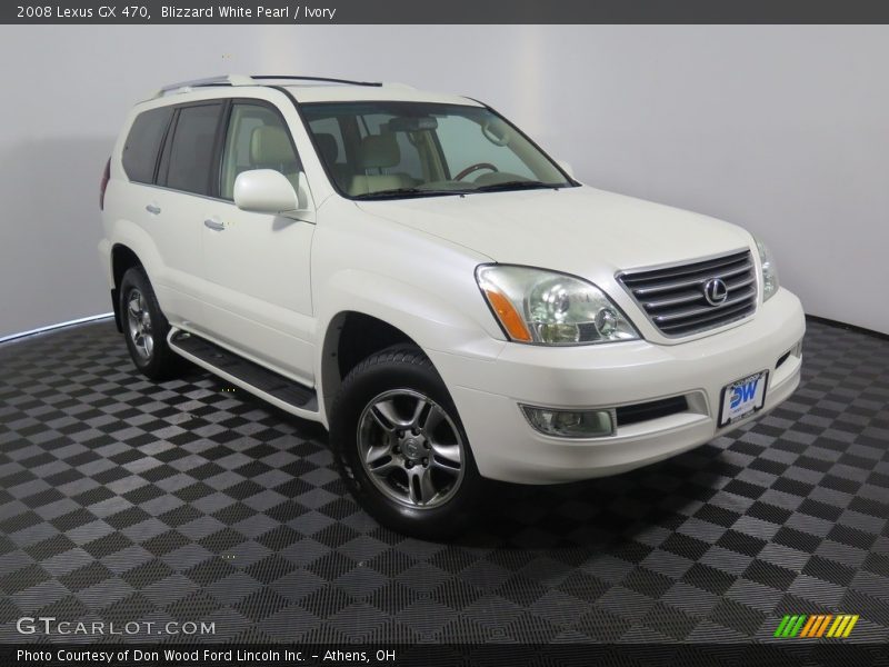 Blizzard White Pearl / Ivory 2008 Lexus GX 470