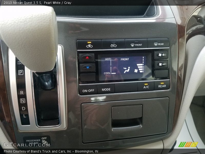 Pearl White / Gray 2013 Nissan Quest 3.5 S