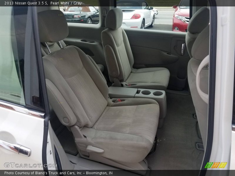 Pearl White / Gray 2013 Nissan Quest 3.5 S