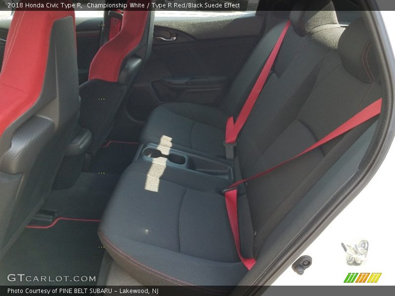 Championship White / Type R Red/Black Suede Effect 2018 Honda Civic Type R