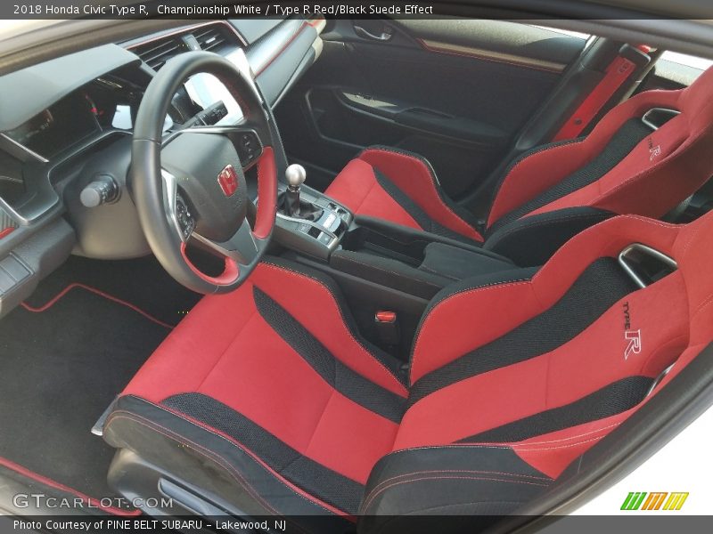  2018 Civic Type R Type R Red/Black Suede Effect Interior