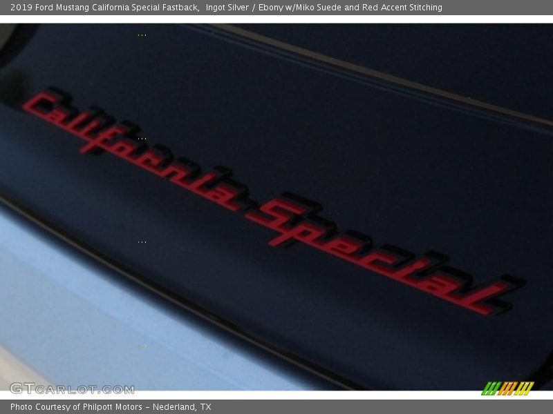  2019 Mustang California Special Fastback Logo