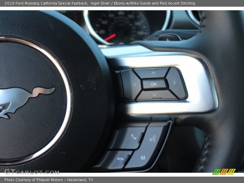  2019 Mustang California Special Fastback Steering Wheel