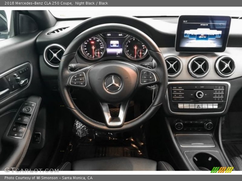 Night Black / Black 2018 Mercedes-Benz CLA 250 Coupe