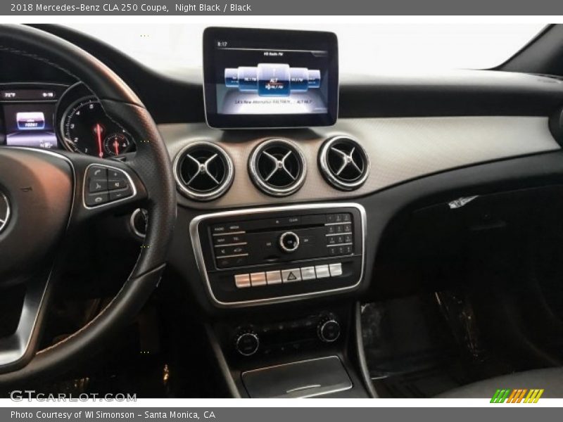 Night Black / Black 2018 Mercedes-Benz CLA 250 Coupe