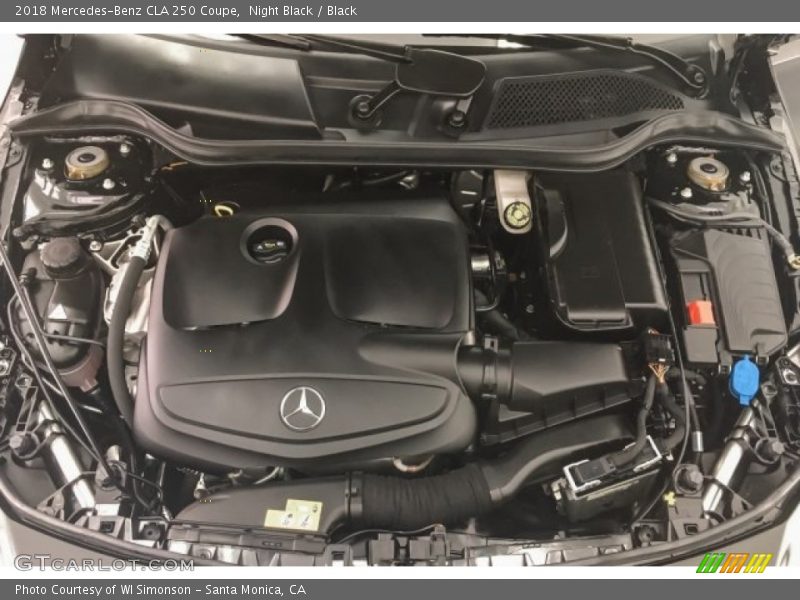 Night Black / Black 2018 Mercedes-Benz CLA 250 Coupe