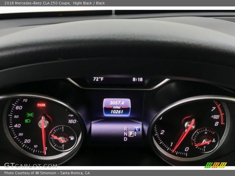 Night Black / Black 2018 Mercedes-Benz CLA 250 Coupe