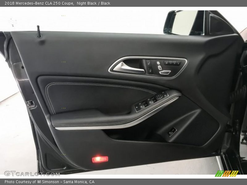 Night Black / Black 2018 Mercedes-Benz CLA 250 Coupe