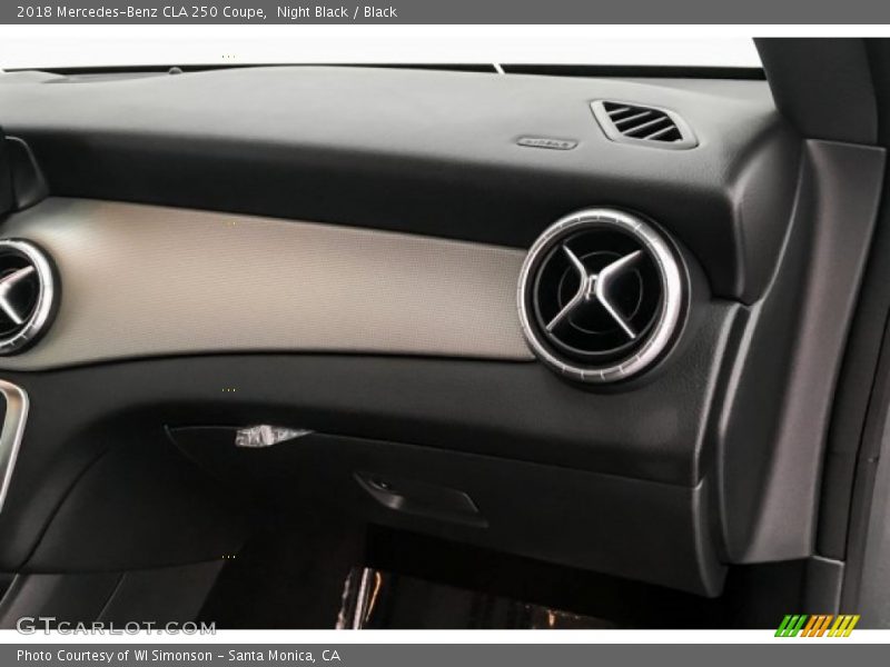 Night Black / Black 2018 Mercedes-Benz CLA 250 Coupe