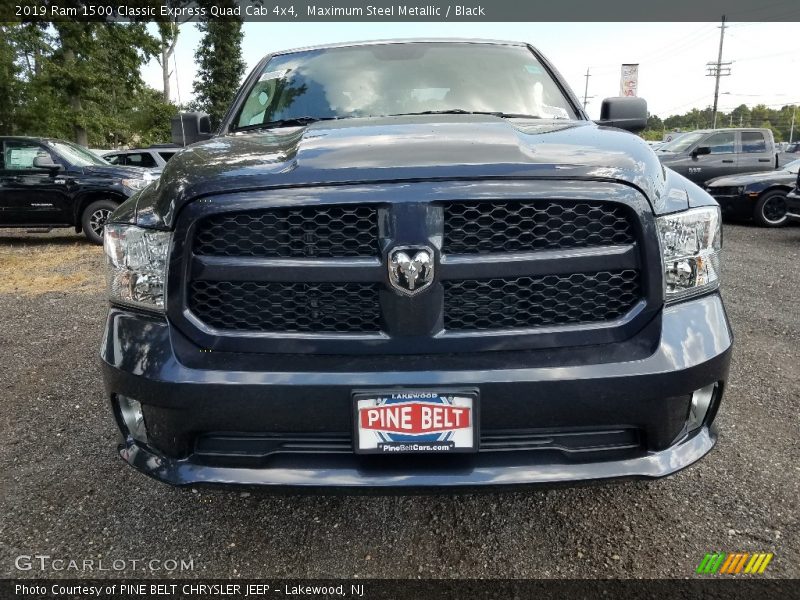 Maximum Steel Metallic / Black 2019 Ram 1500 Classic Express Quad Cab 4x4