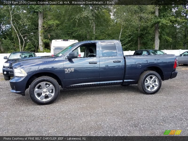 Maximum Steel Metallic / Black 2019 Ram 1500 Classic Express Quad Cab 4x4