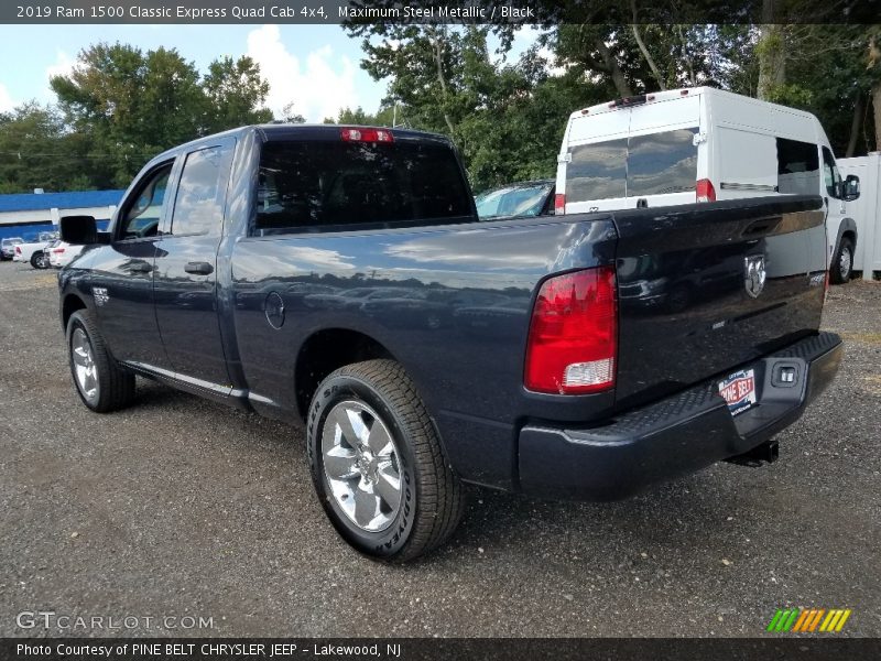 Maximum Steel Metallic / Black 2019 Ram 1500 Classic Express Quad Cab 4x4