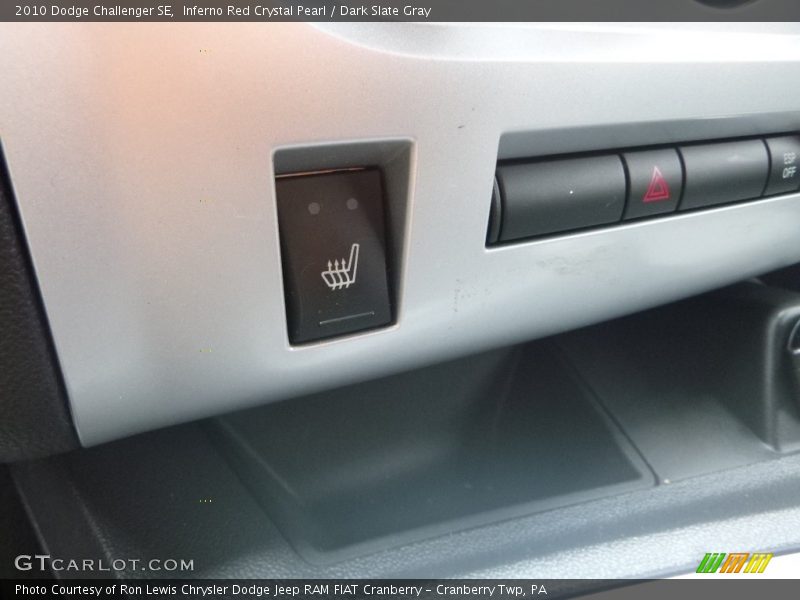 Inferno Red Crystal Pearl / Dark Slate Gray 2010 Dodge Challenger SE