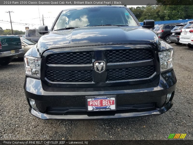 Brilliant Black Crystal Pearl / Black 2019 Ram 1500 Classic Express Quad Cab 4x4