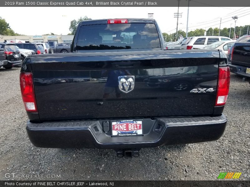 Brilliant Black Crystal Pearl / Black 2019 Ram 1500 Classic Express Quad Cab 4x4
