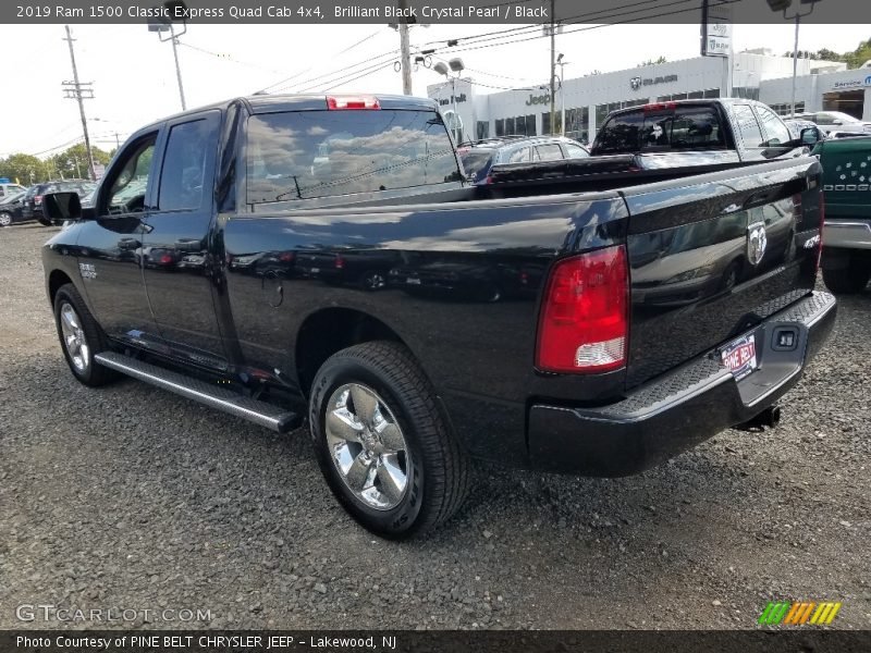 Brilliant Black Crystal Pearl / Black 2019 Ram 1500 Classic Express Quad Cab 4x4