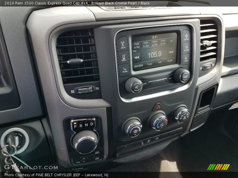 Brilliant Black Crystal Pearl / Black 2019 Ram 1500 Classic Express Quad Cab 4x4