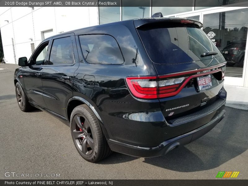 DB Black Crystal / Red/Black 2018 Dodge Durango SRT AWD