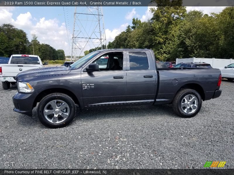 Granite Crystal Metallic / Black 2019 Ram 1500 Classic Express Quad Cab 4x4