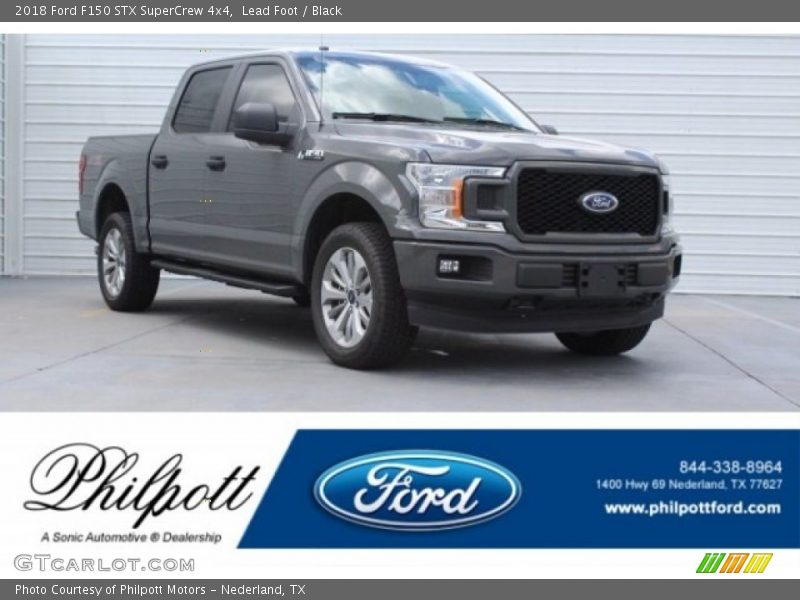 Lead Foot / Black 2018 Ford F150 STX SuperCrew 4x4