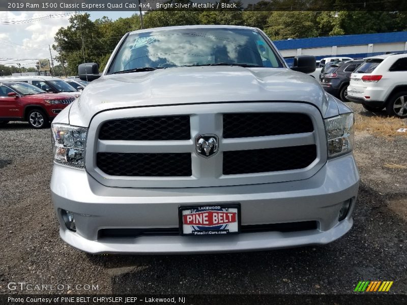 Bright Silver Metallic / Black 2019 Ram 1500 Classic Express Quad Cab 4x4