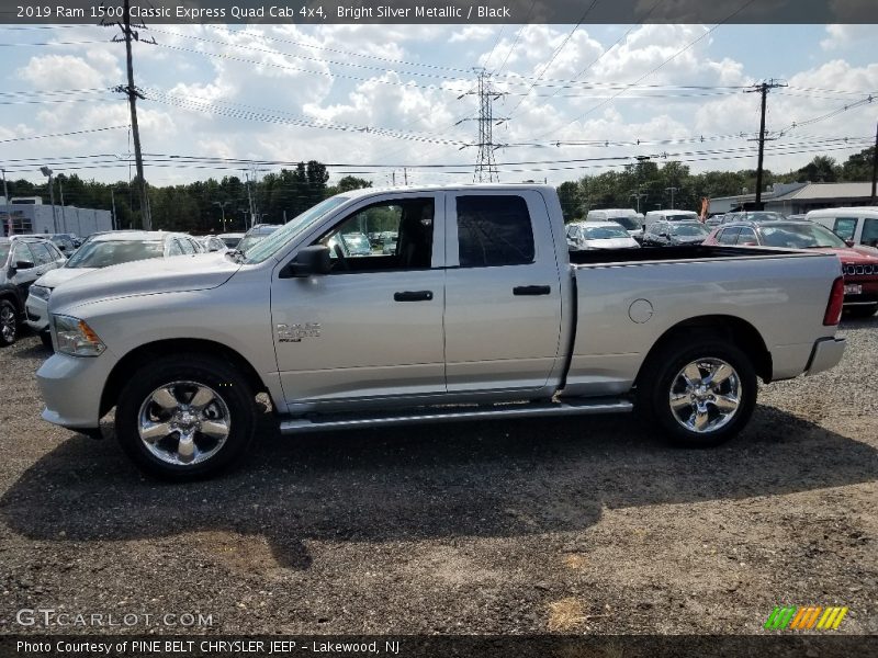 Bright Silver Metallic / Black 2019 Ram 1500 Classic Express Quad Cab 4x4