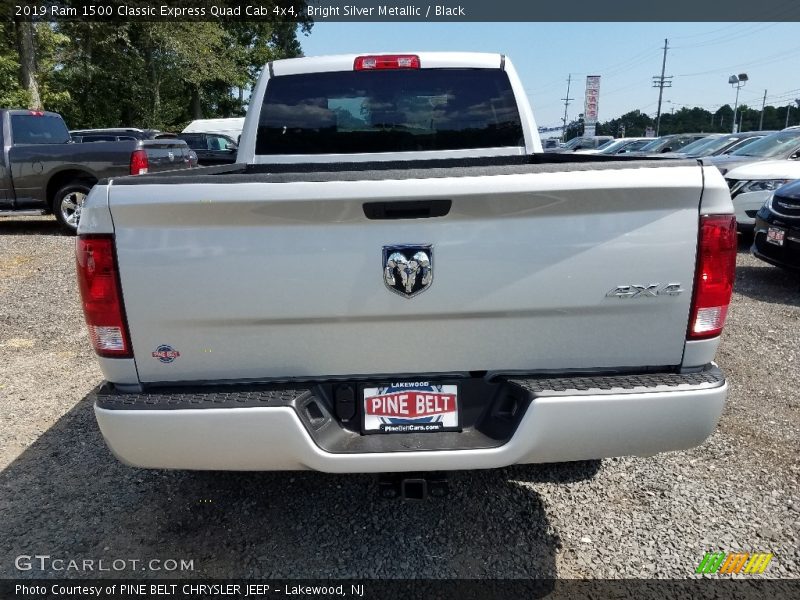 Bright Silver Metallic / Black 2019 Ram 1500 Classic Express Quad Cab 4x4
