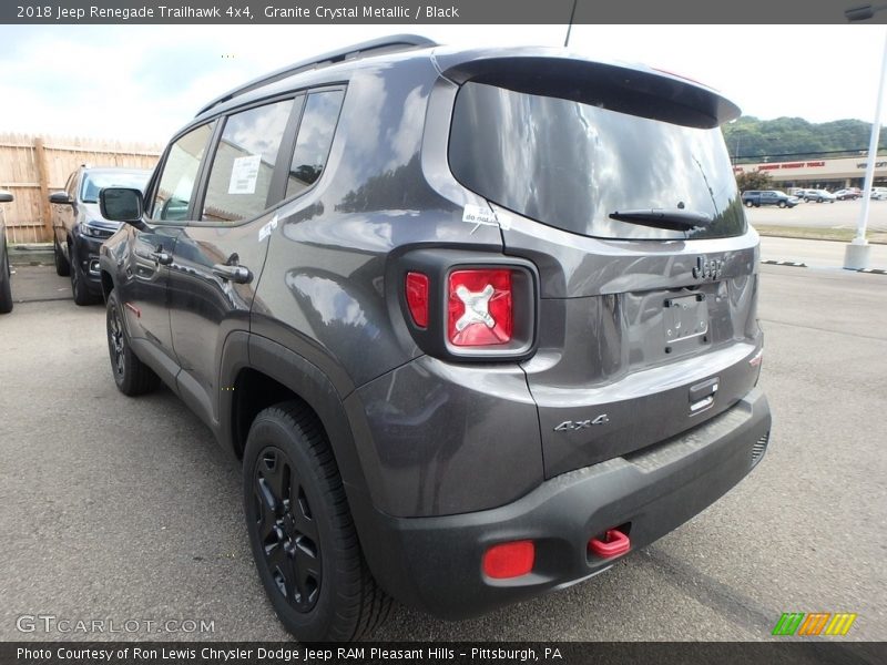 Granite Crystal Metallic / Black 2018 Jeep Renegade Trailhawk 4x4