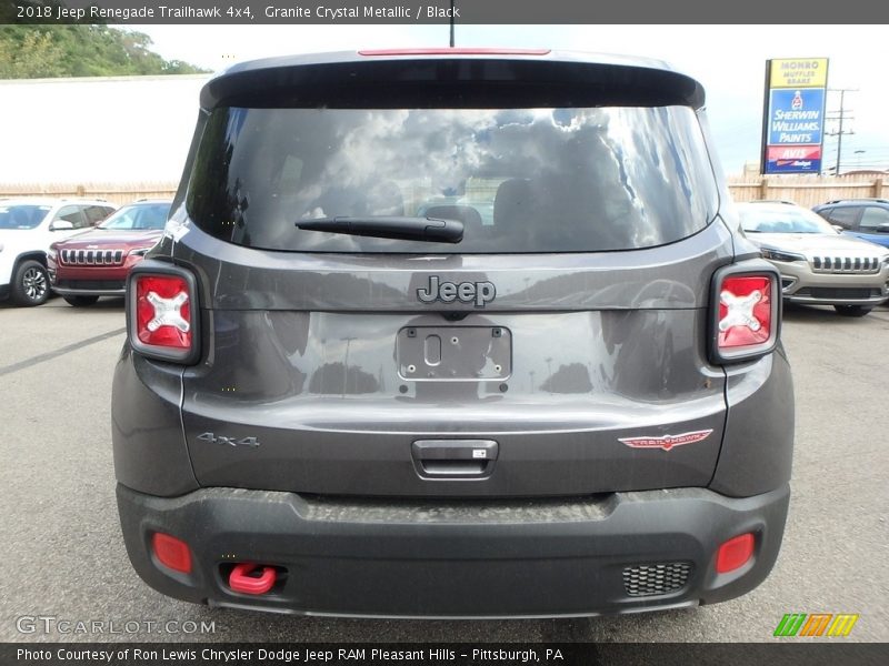 Granite Crystal Metallic / Black 2018 Jeep Renegade Trailhawk 4x4