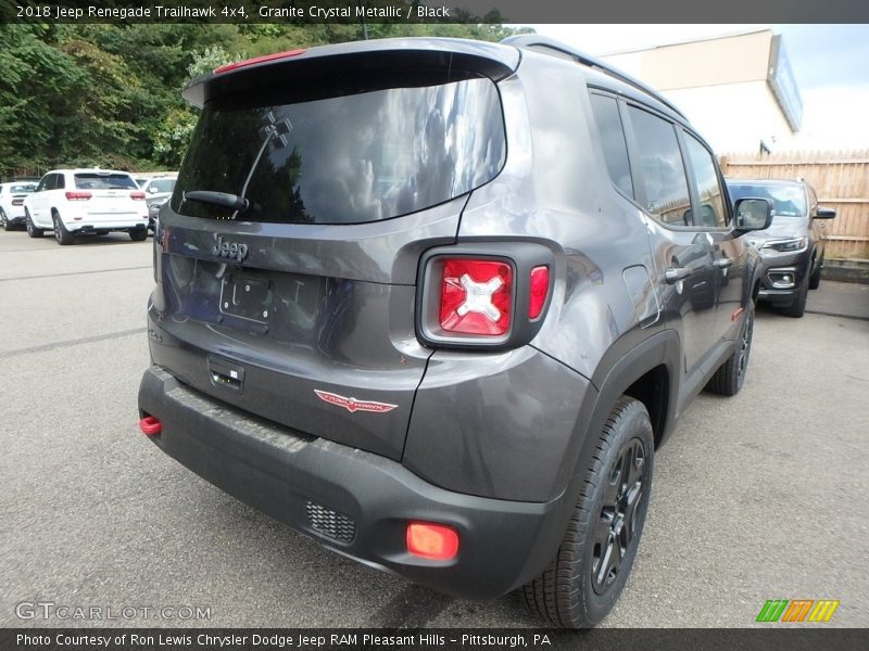 Granite Crystal Metallic / Black 2018 Jeep Renegade Trailhawk 4x4