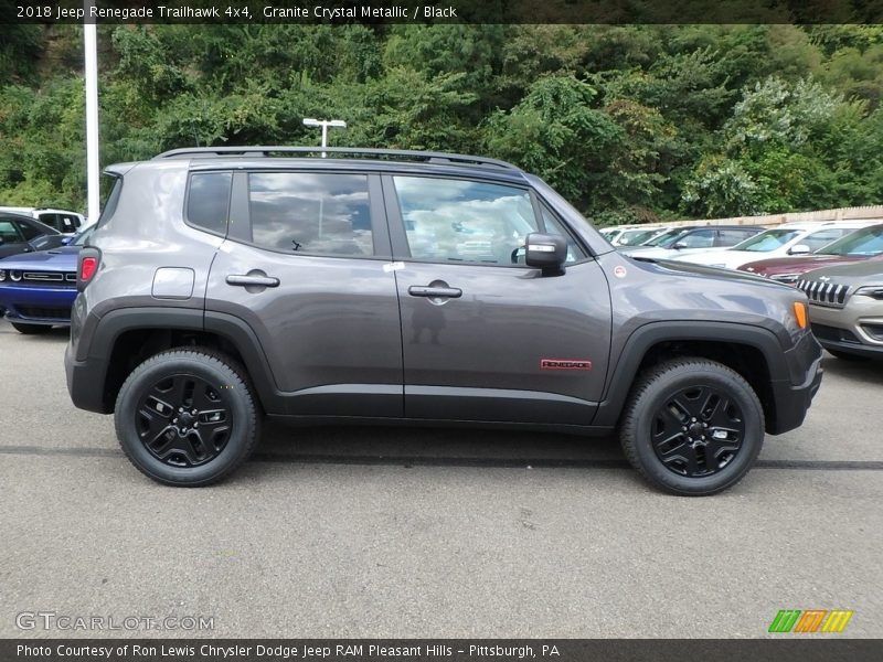 Granite Crystal Metallic / Black 2018 Jeep Renegade Trailhawk 4x4