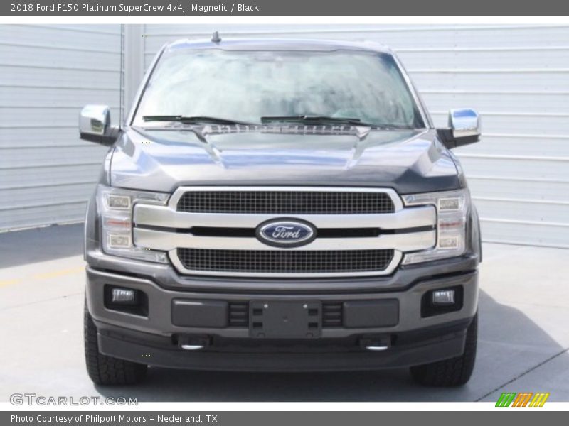 Magnetic / Black 2018 Ford F150 Platinum SuperCrew 4x4