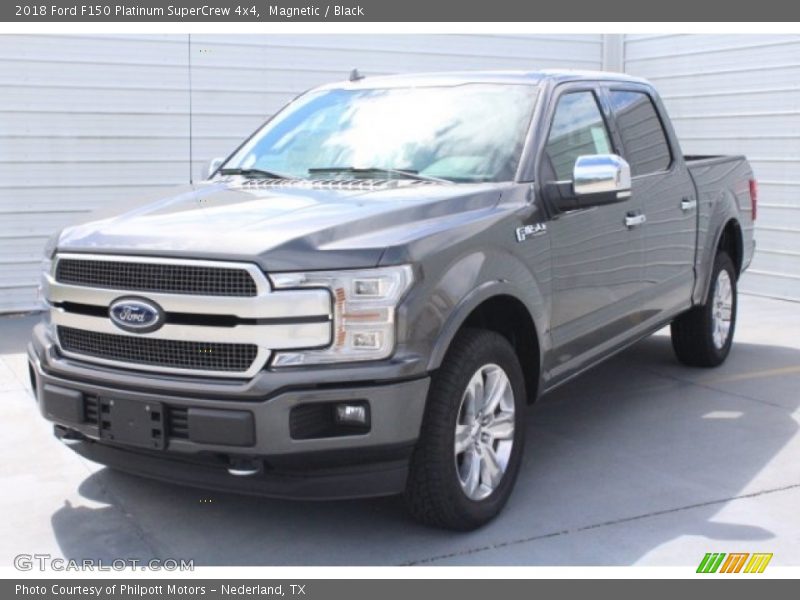 Magnetic / Black 2018 Ford F150 Platinum SuperCrew 4x4