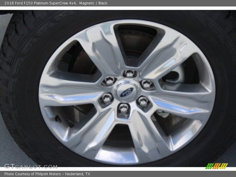 Magnetic / Black 2018 Ford F150 Platinum SuperCrew 4x4