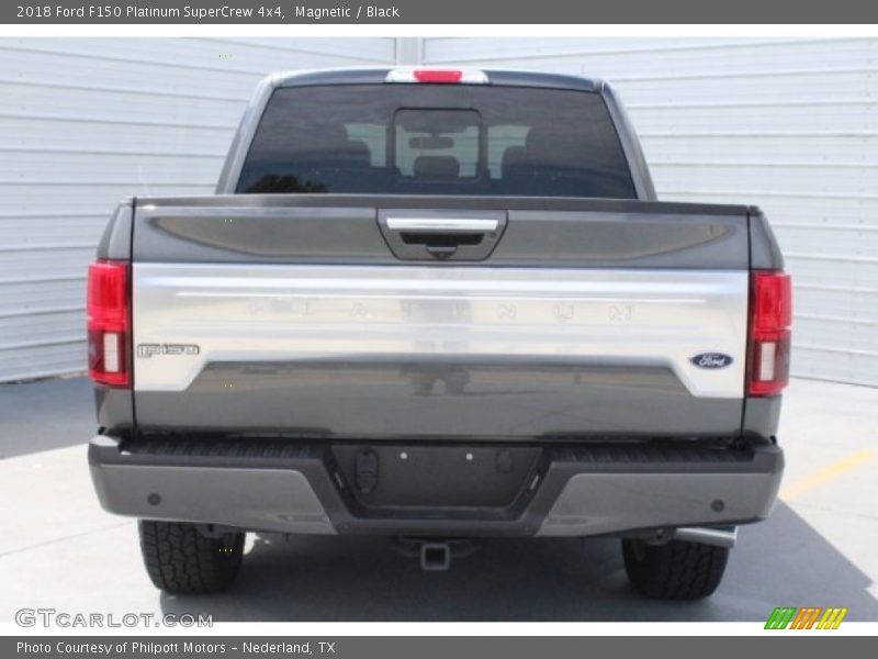 Magnetic / Black 2018 Ford F150 Platinum SuperCrew 4x4